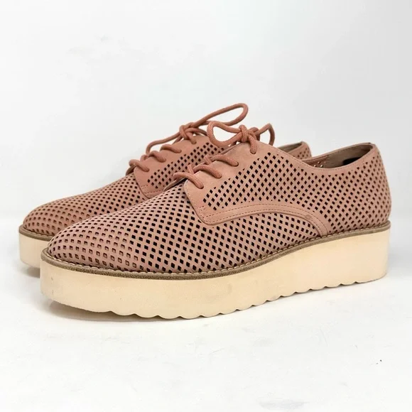 Vince Camuto Nillindie Women's Pink Platform Oxford Loafer - Picture 10 of 13